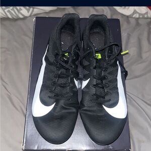 Nike Black and White Track Shoes (spikes)